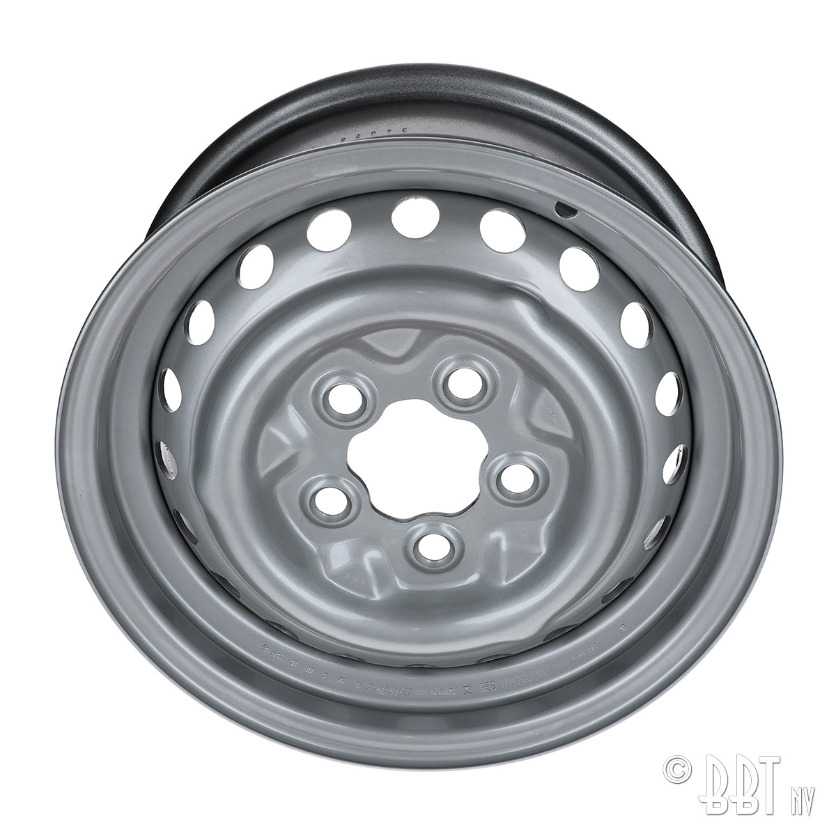 Jante standard - 5,5 x 14 - 5 furos (5x112), cinzento, OEM 211 601 027H