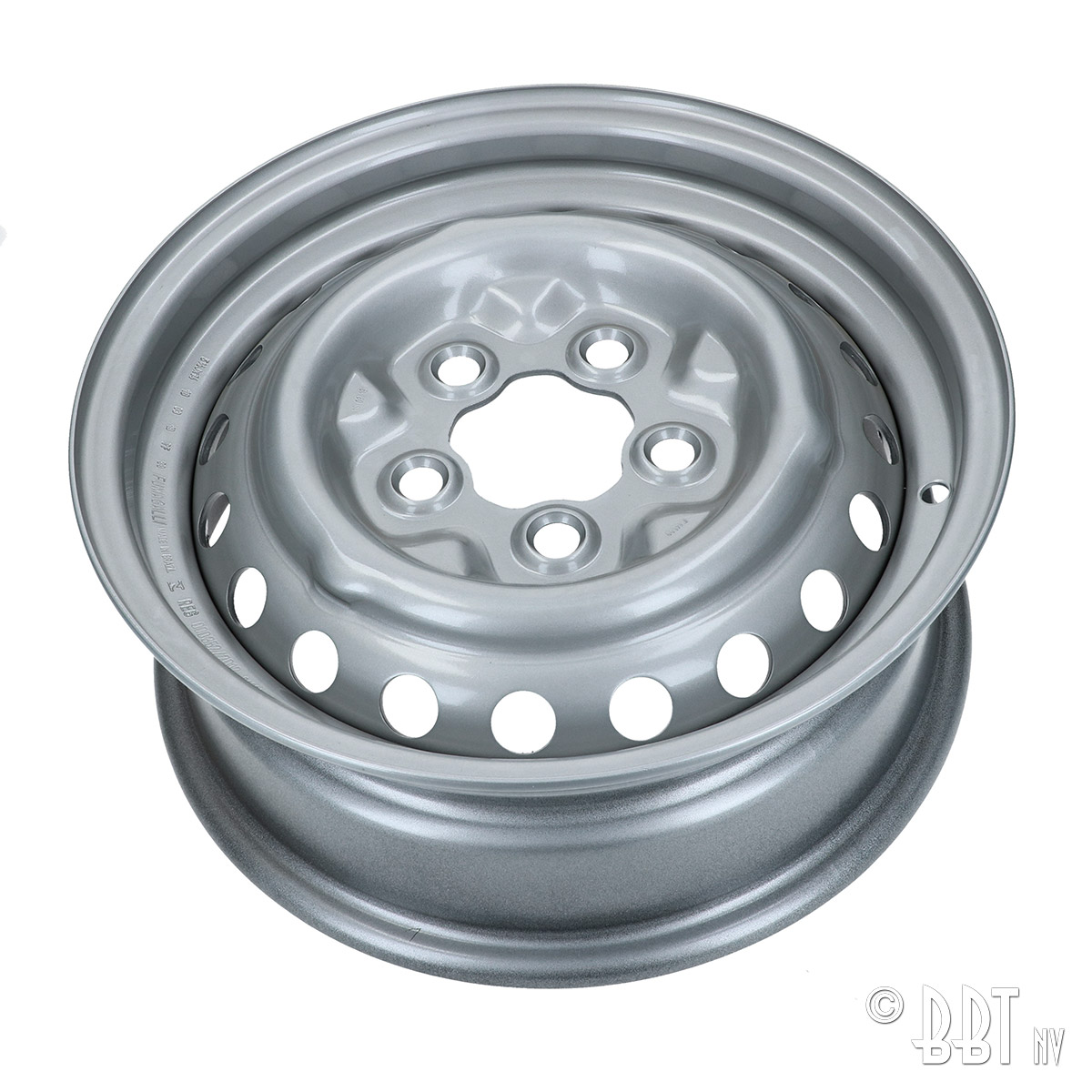 Jante standard - 5,5 x 14 - 5 furos (5x112), cinzento, OEM 211 601 027H