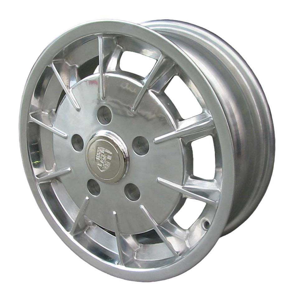 Wheel Gasburner, polished5 lug (5x130)5.5 x 15