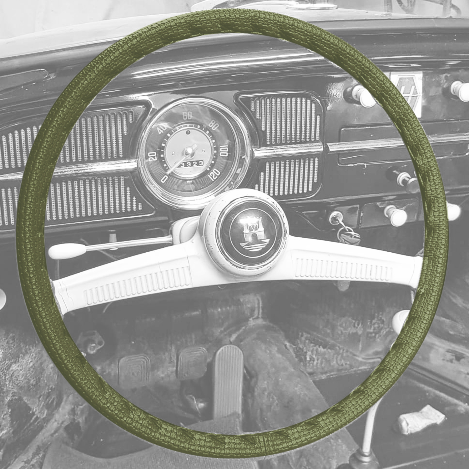 Couvre volant en vinyl (40cm/15,5