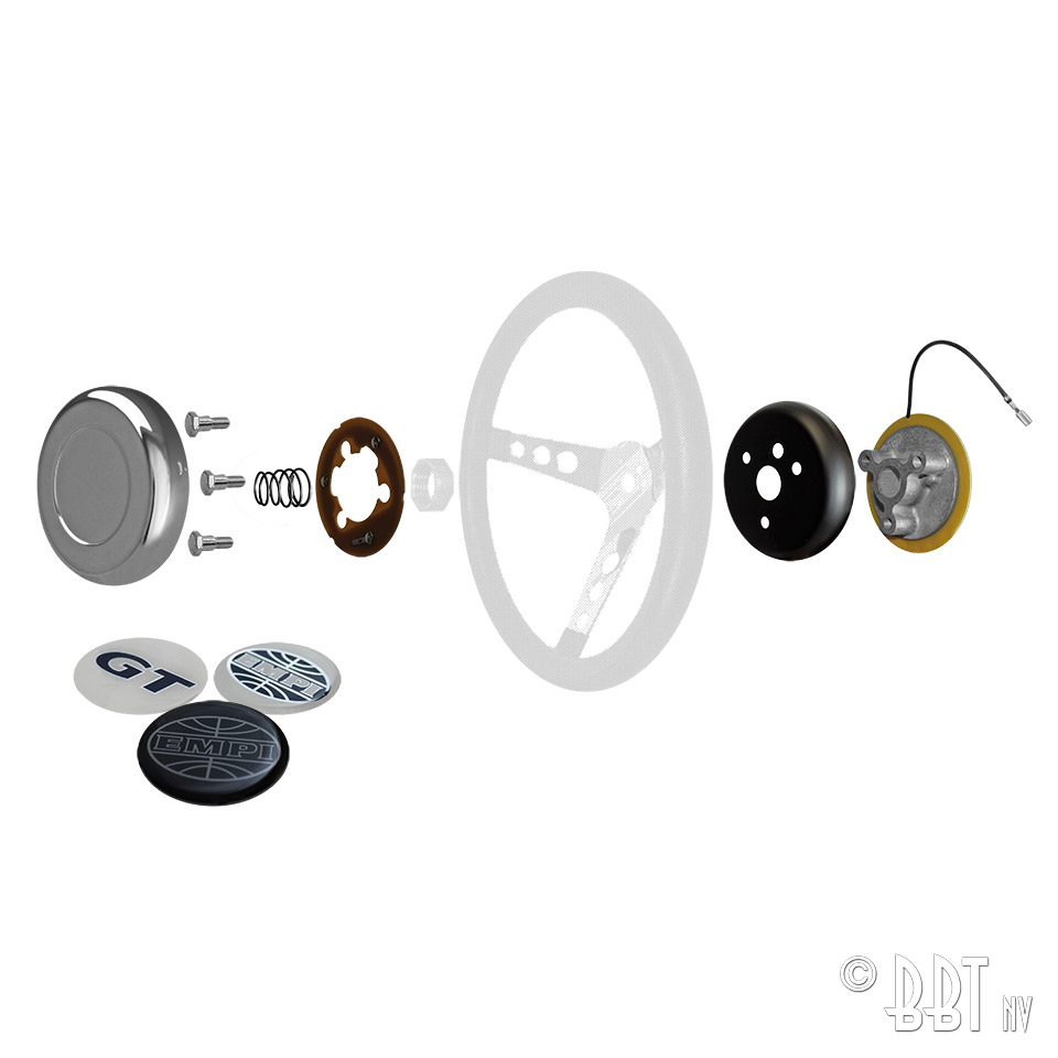 Moyeu volant pour #2730-2734 (17mm) 