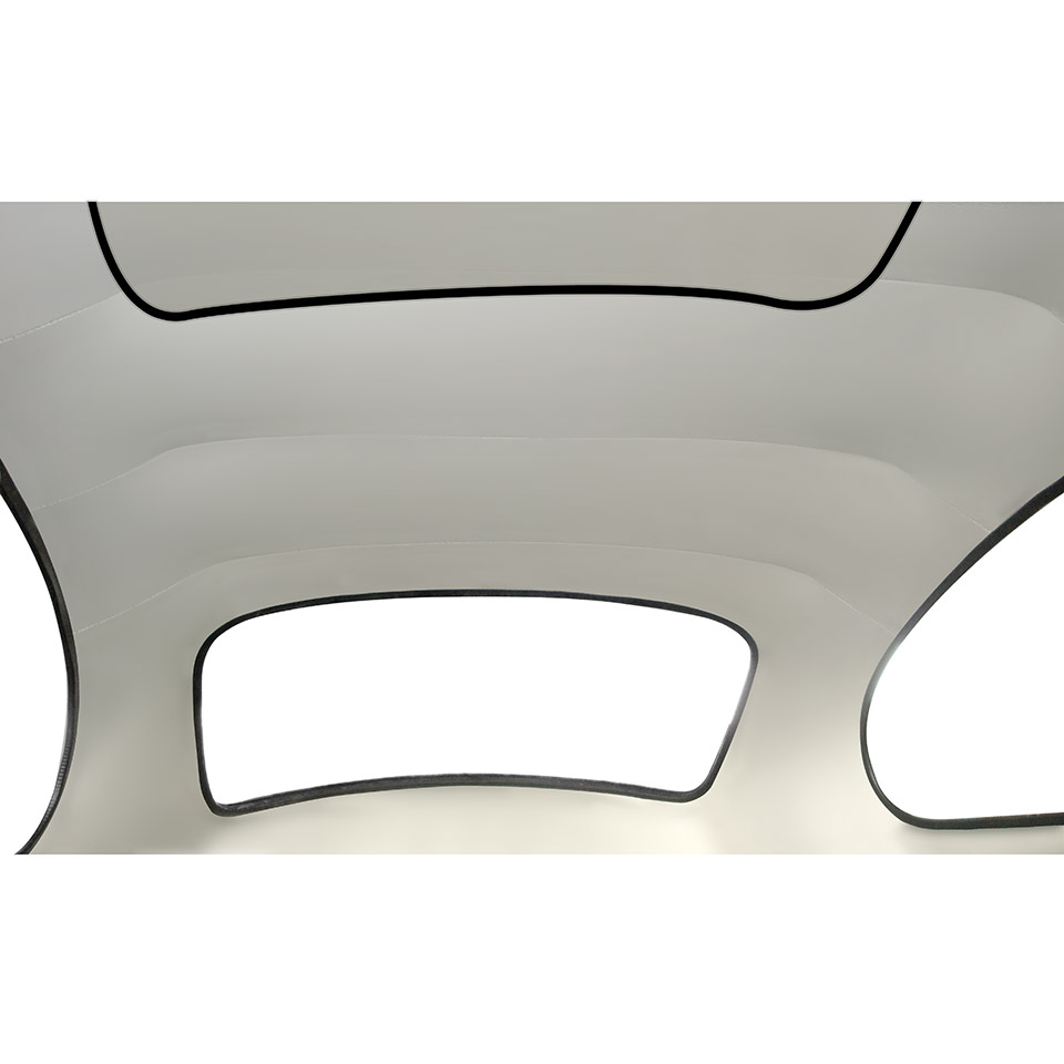 Forro do tejadilho, vinil, para teto de correr 