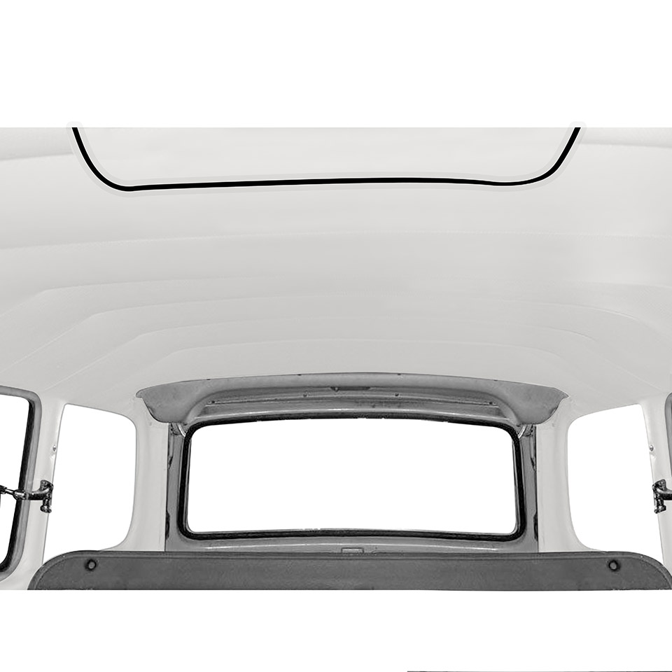 Headlining, vinyl, for sliding roof 