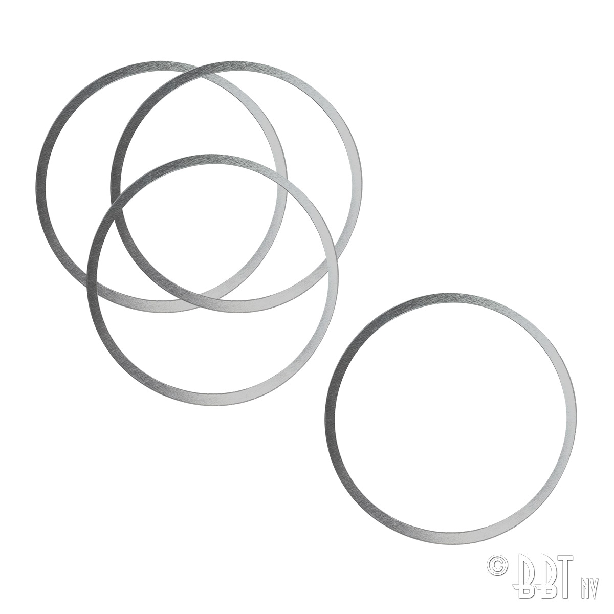 Anéis do cilindro de 77,00 mm .010 / conjunto 