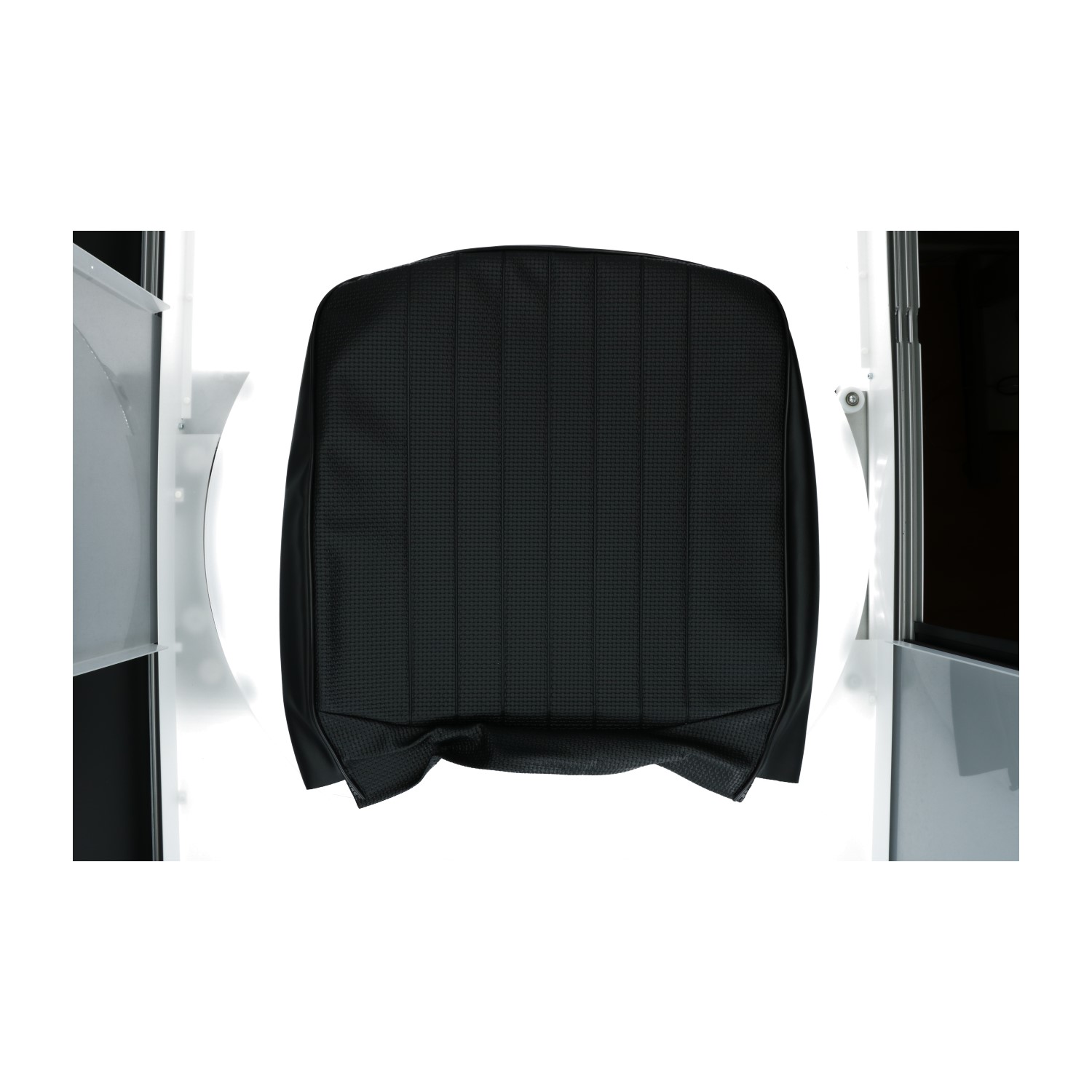 Sitzbezüge satz vorne, schwarz - 1/3 2/3Basket weave (vertikale Nähte) 