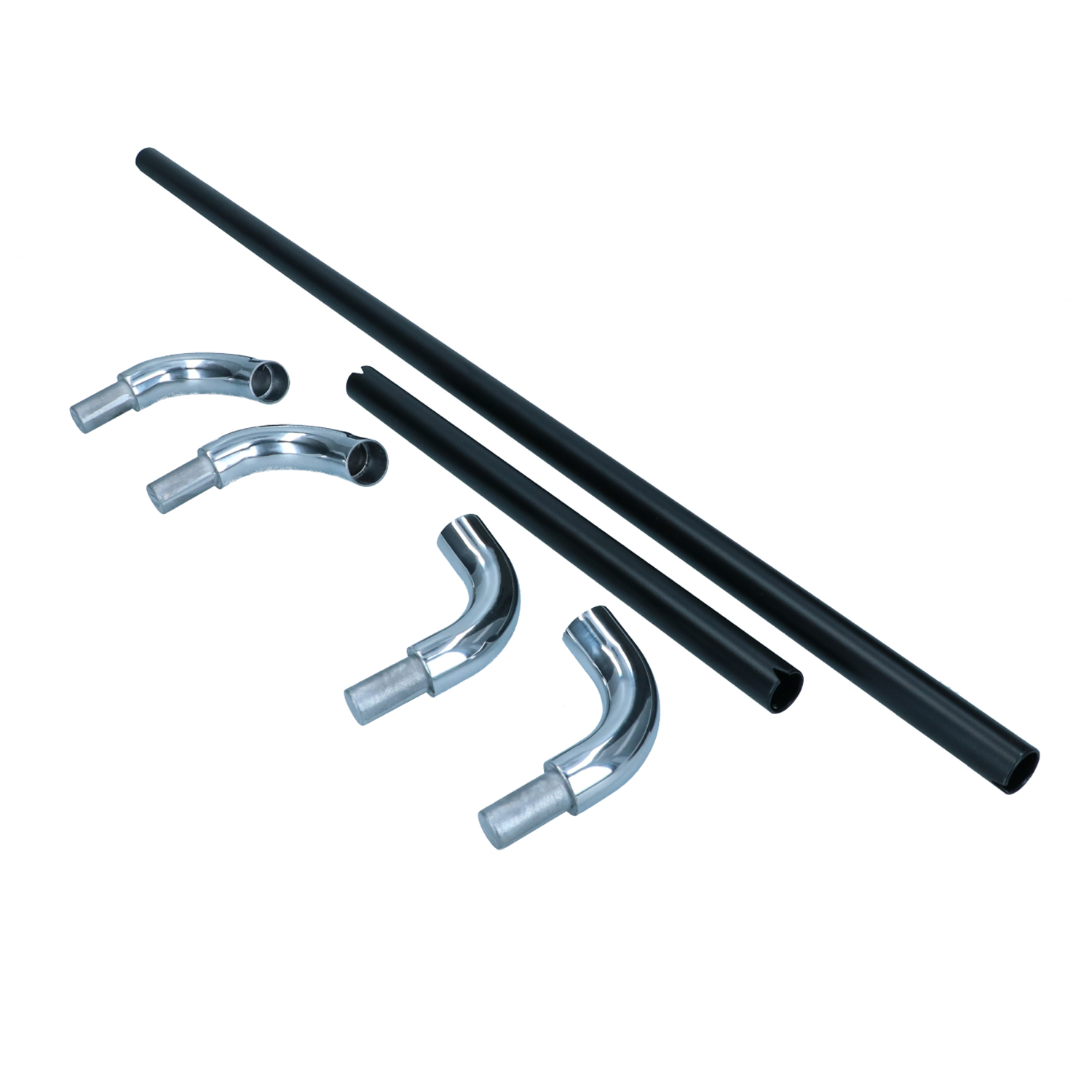 Grab handle middleseat3-seat (set) black 211 833 801/802 (2x), 221 833 811/815