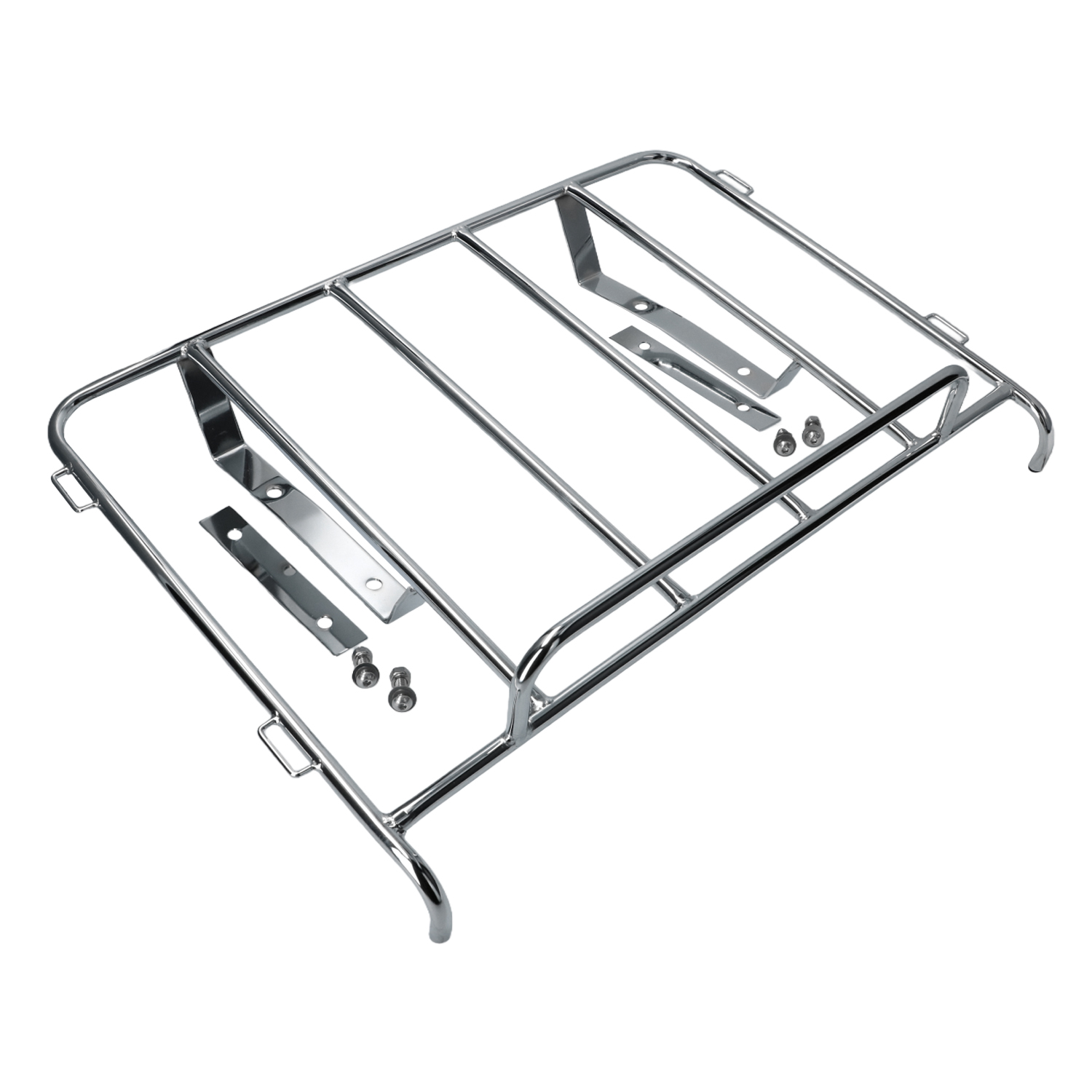 Heckgepäckträger, verchromt 