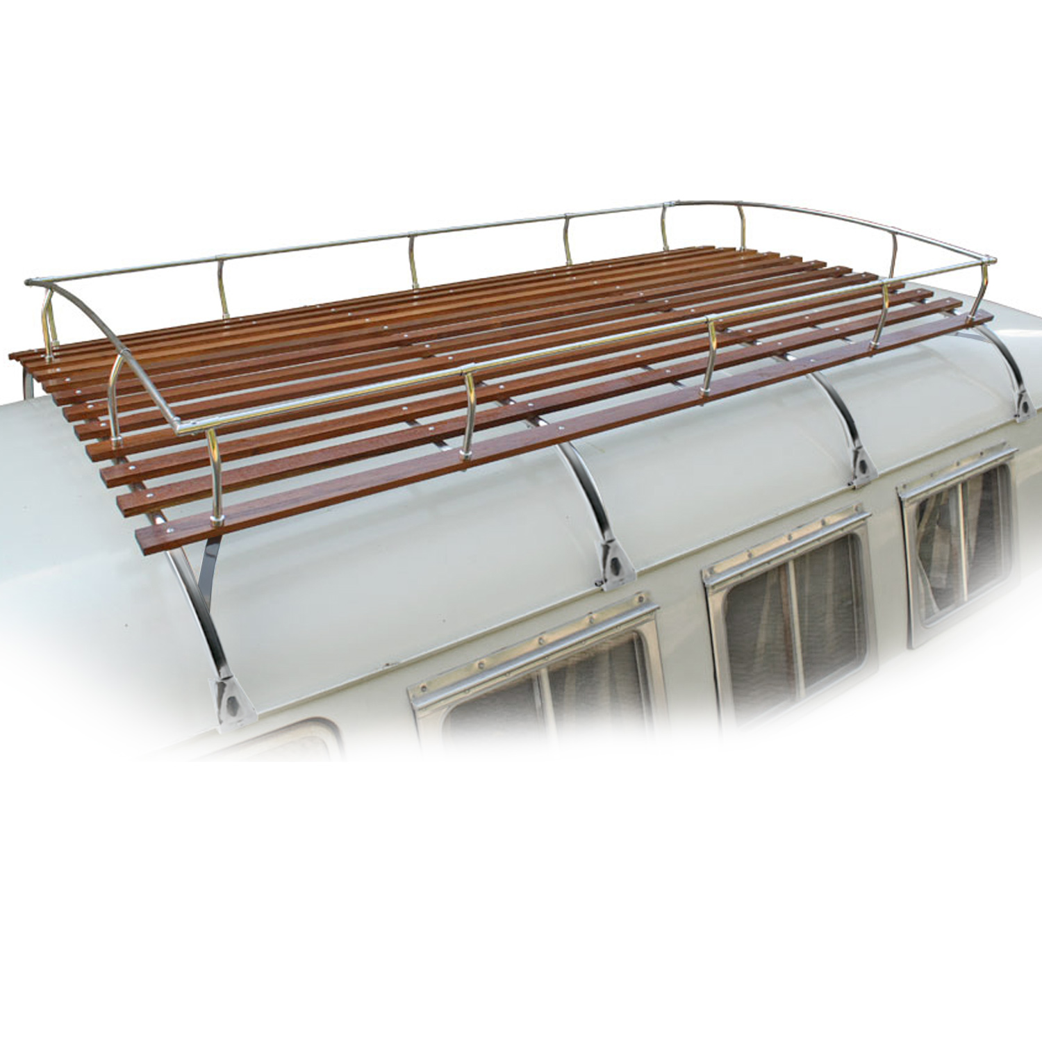 Roof rack, 4 bows, S/S 