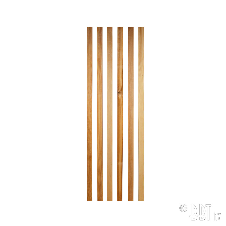 Wood slat kit for hoop /Double cab 265 871 151A x6