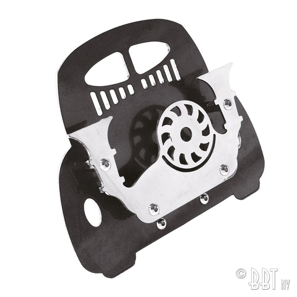 Visitenkartenhalter Typ 1, schwarz, Vintage Speed 