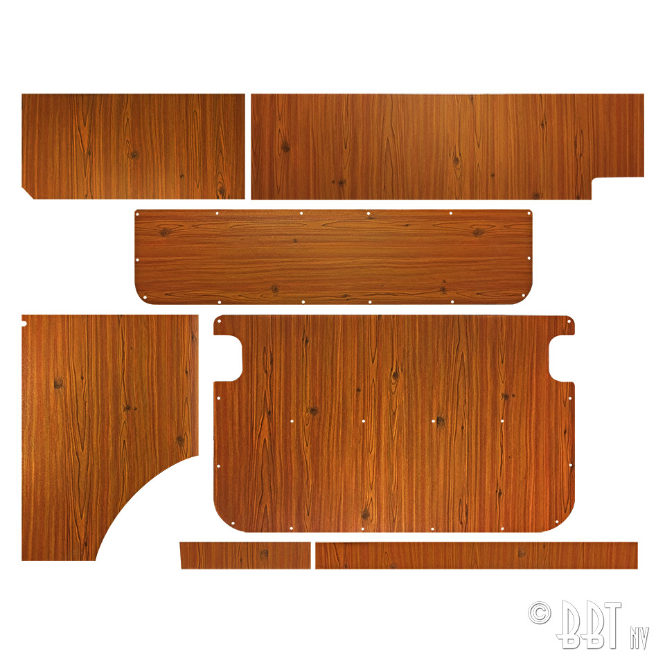Interior panel set Westfalia Berlin  (7pcs) 