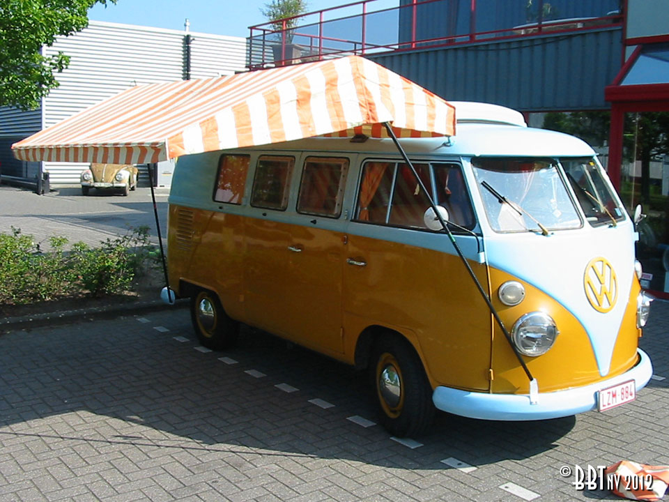 Westfalia tent toporange/white 