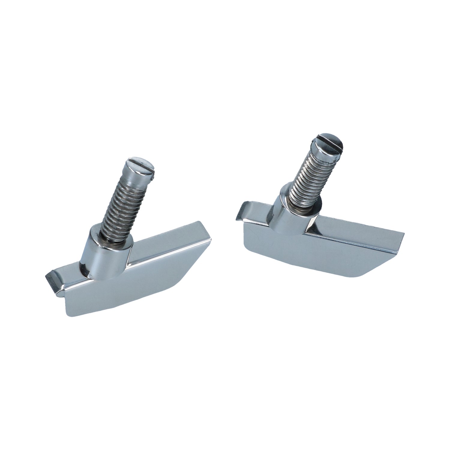 Vent wing hinge convertible, complete with screw, as pair 151 837 627B (2x) + 633B (2x)