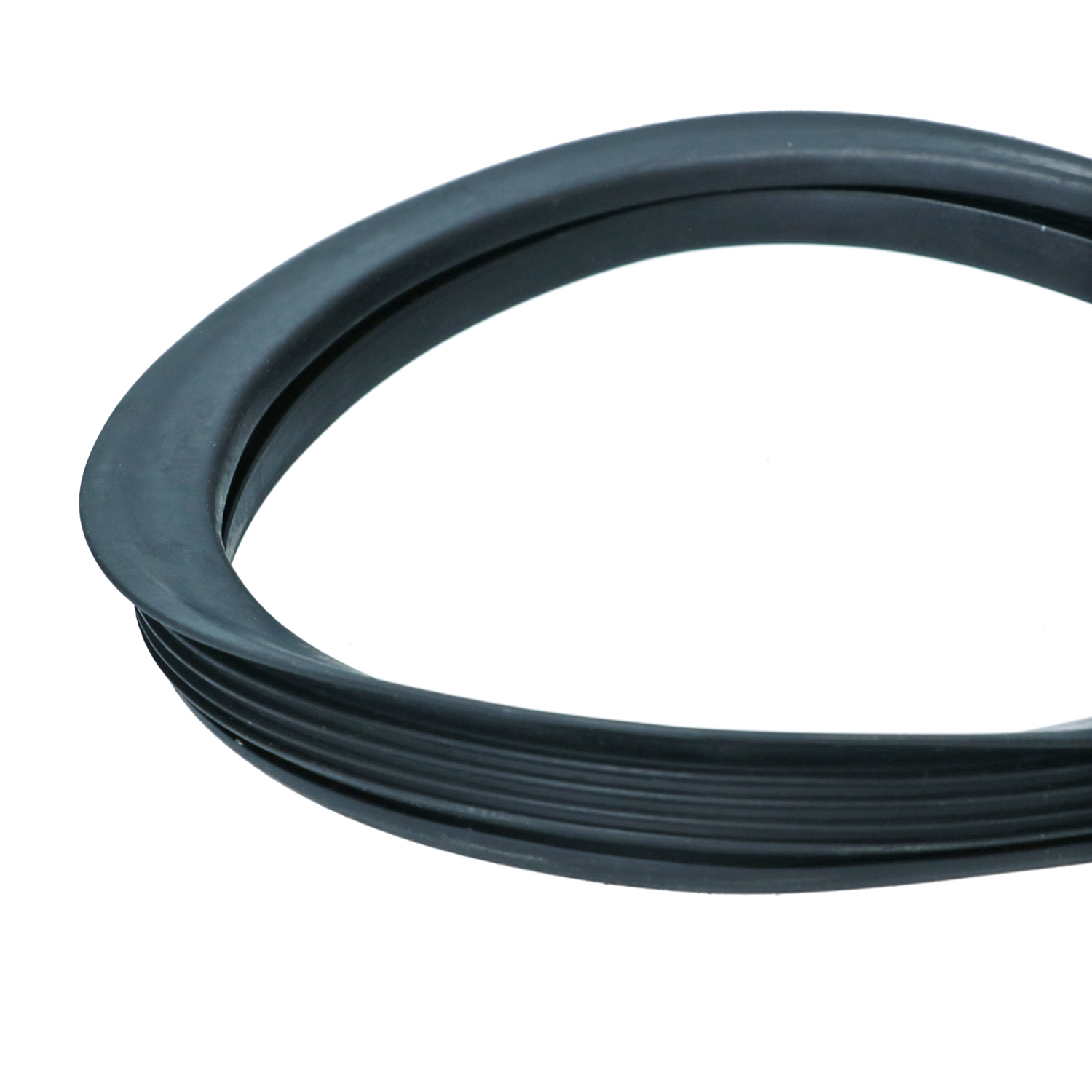 Dichtung Frontscheibe, links. Deutsche Qualität mit vorgeformte Ecken. 211 845 121A