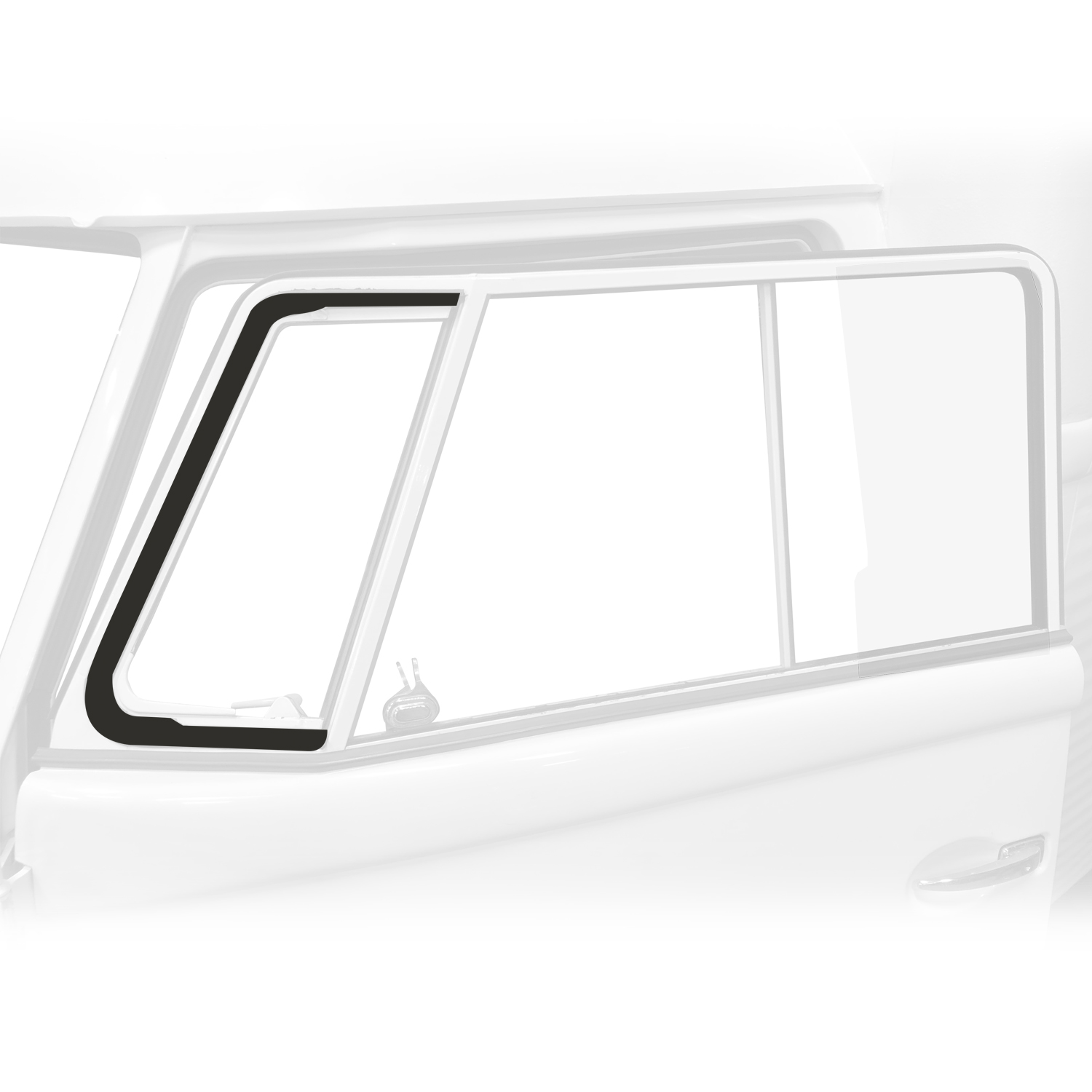 Vent wing seals, right, each 211 837 626