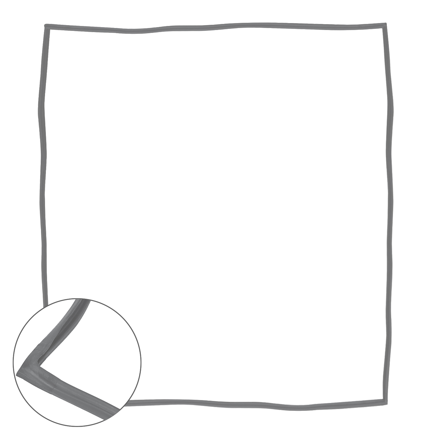 Borracha da porta de correr, direita - alemão 211 843 792B