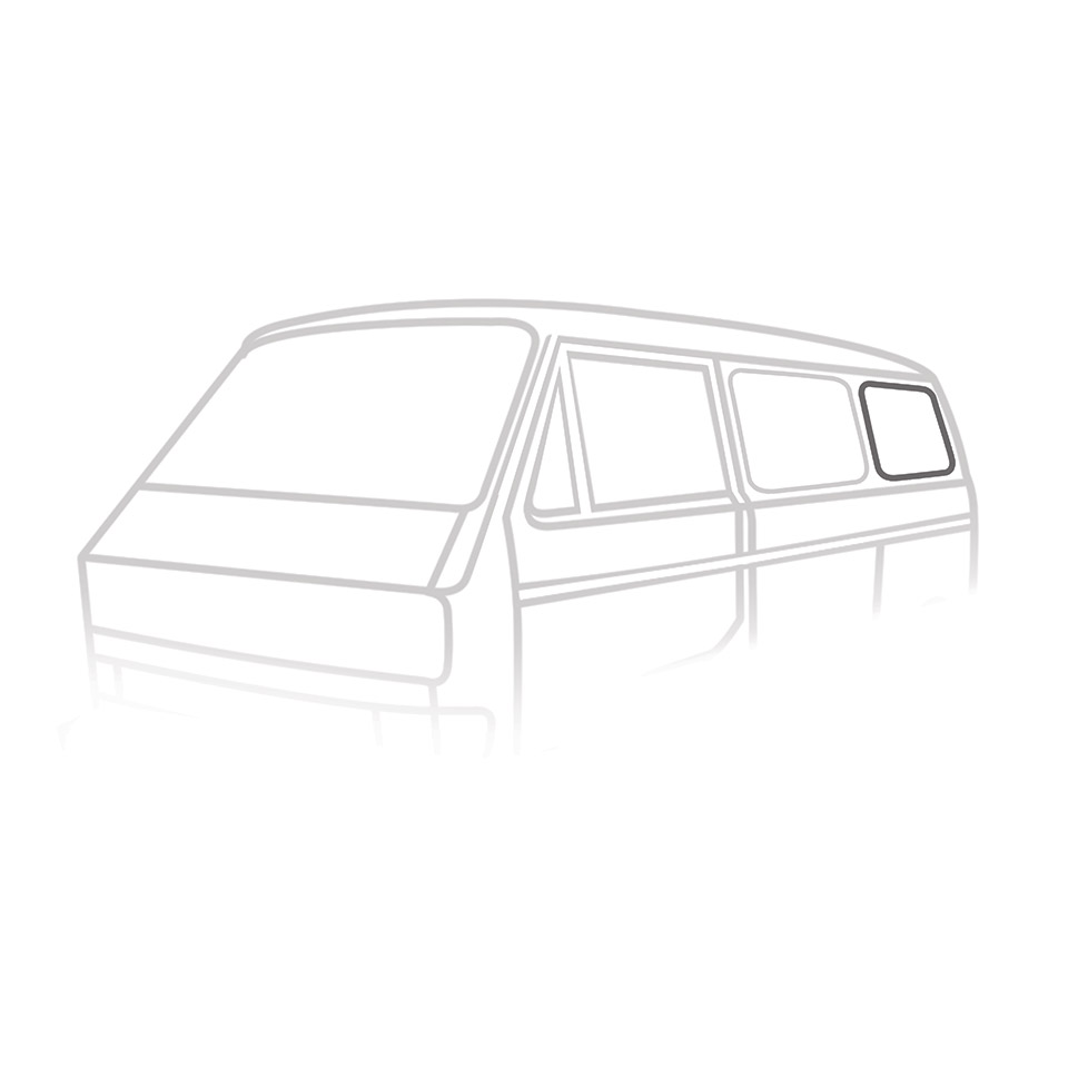 Rear side window seal L/R 253 845 341