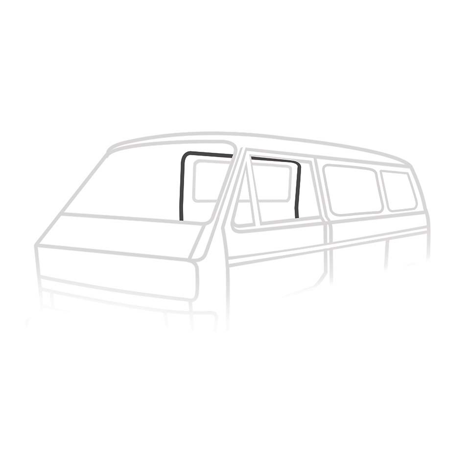 Sliding door seal, right - German Quality 251 843 792B