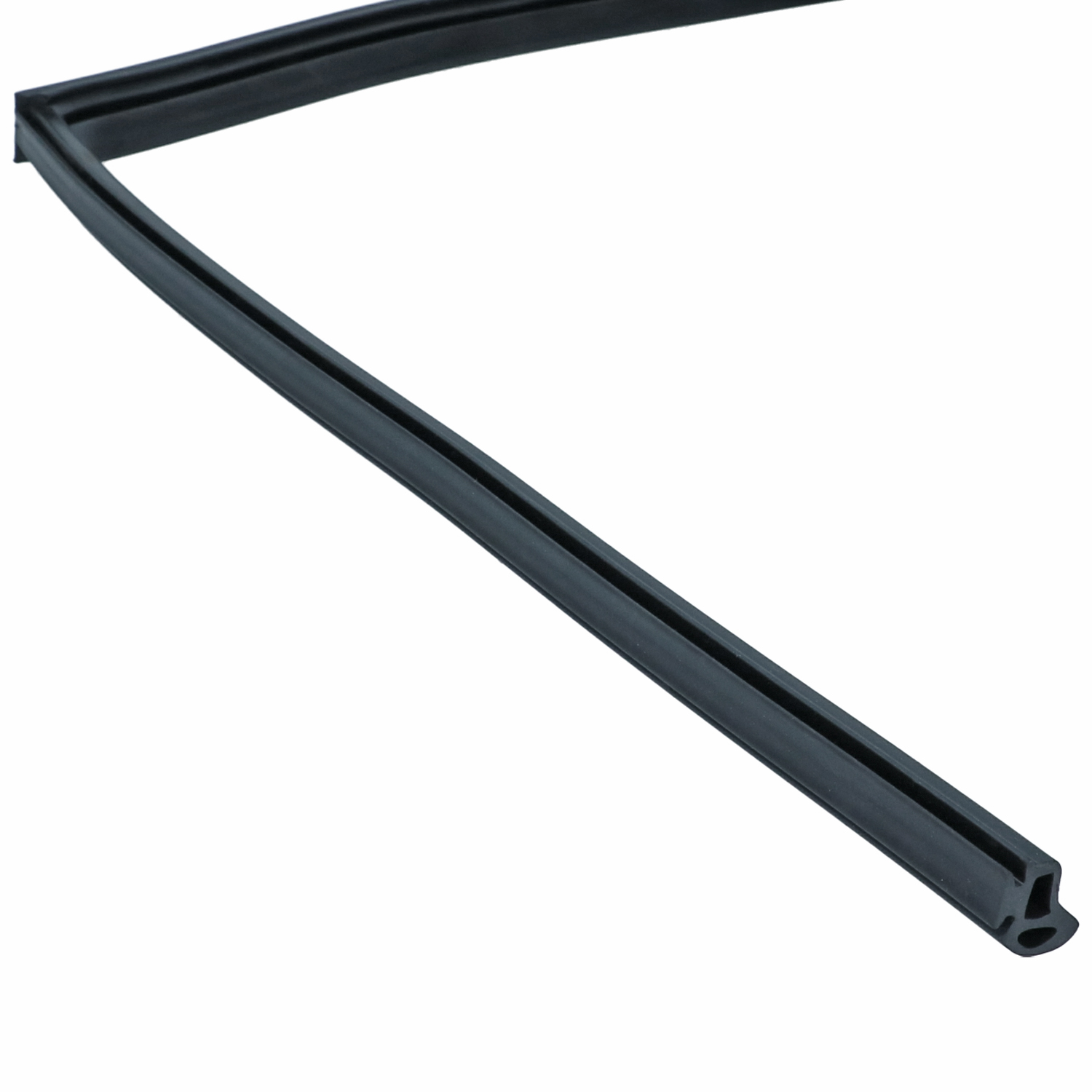 Rubber doorwindow on body, right 343 845 212B