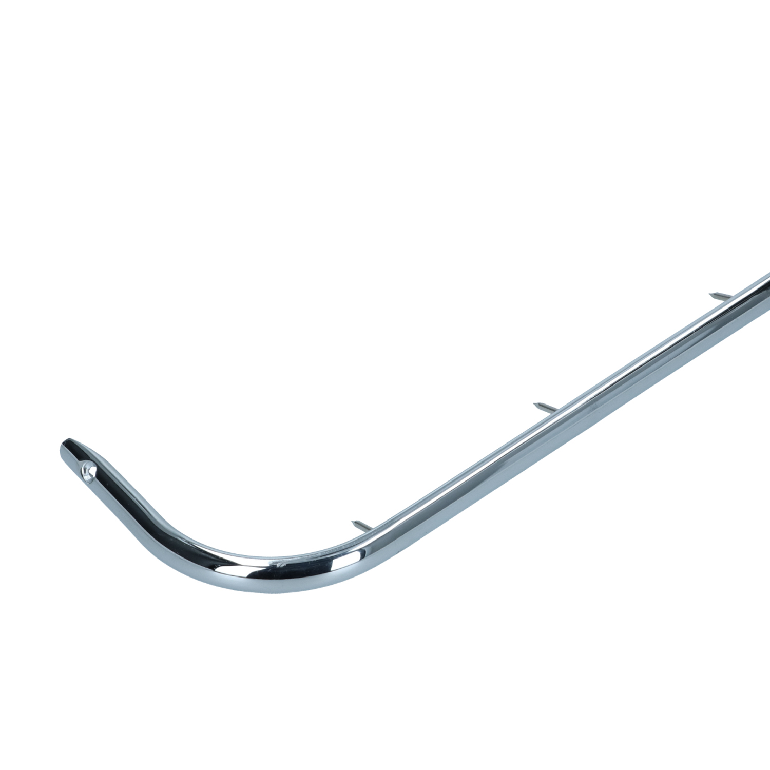 Moulure cloutée cabrio (acier chromé) d'arceau en haut de pare brise 151 871 419