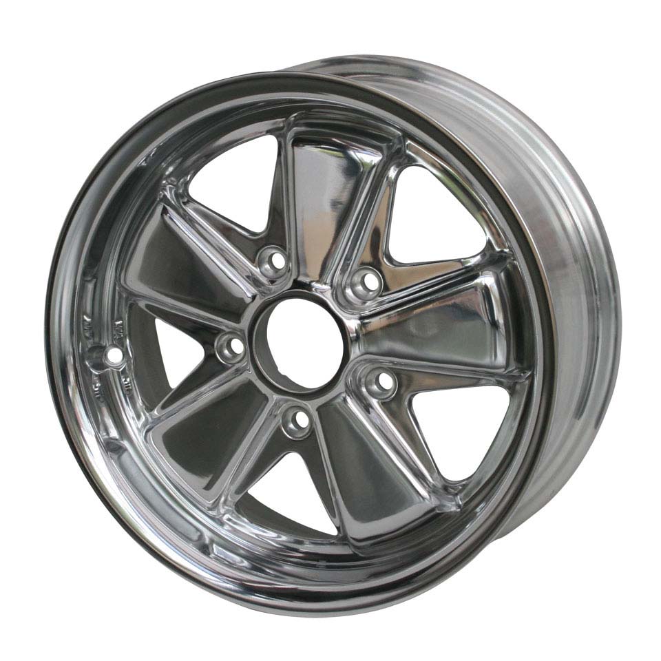 Wheel 911 style Deep6, polished5 lug (5x130)6 x 15