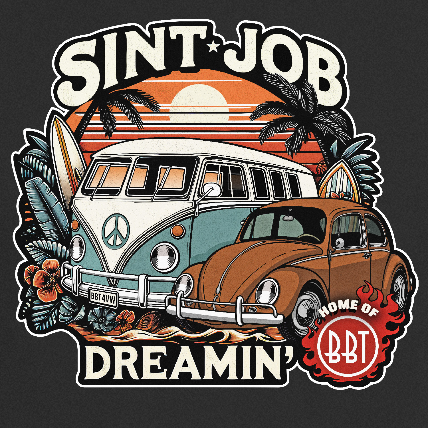 T-shirt Sint-Job Dreamin'XX-Large 