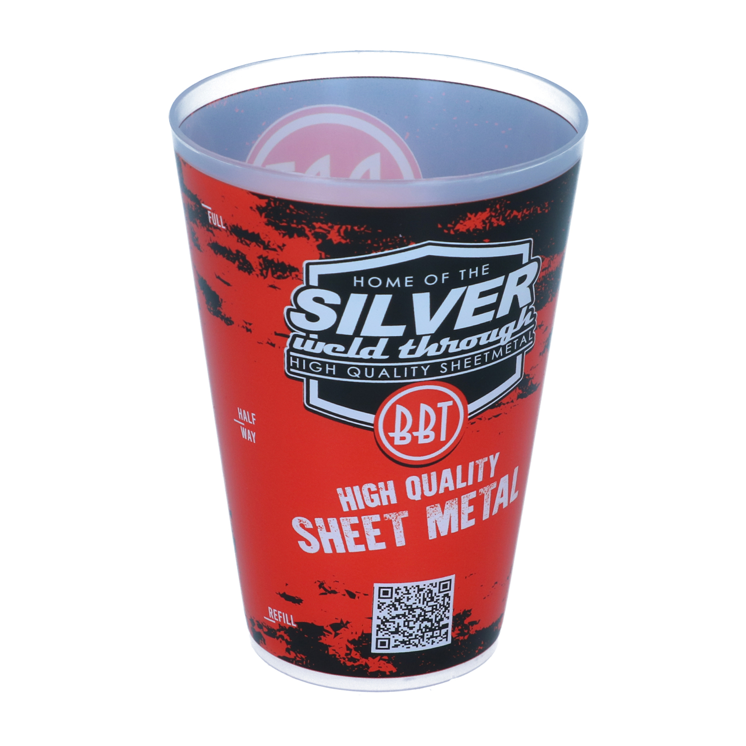 BBT Gobelet en plastique réutilisable 25cl 