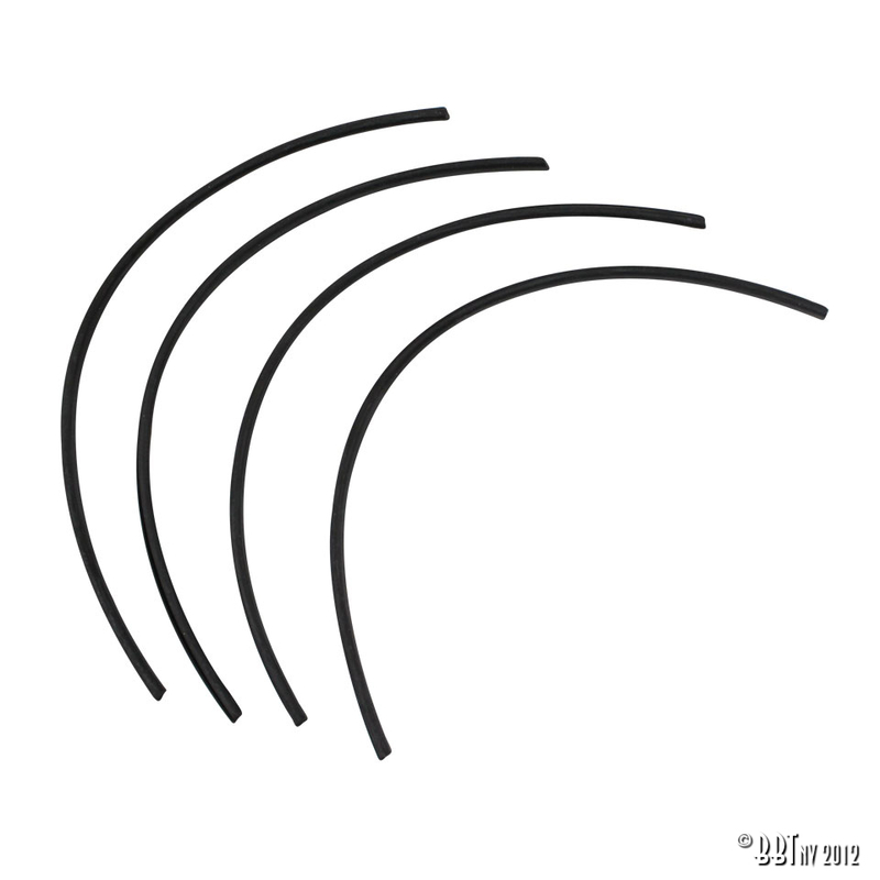 Frisos para para-choques, 4 peças 141 707 241B (x4)