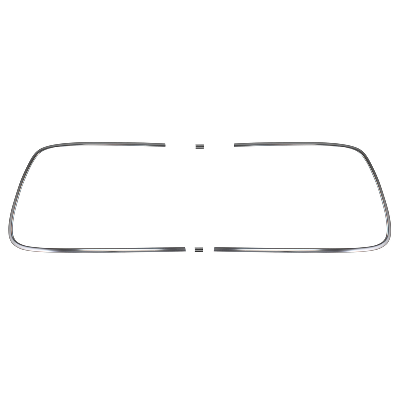 Mouloure vitre, arrière 143 853 355A + 356A + 2x 143 853 309B