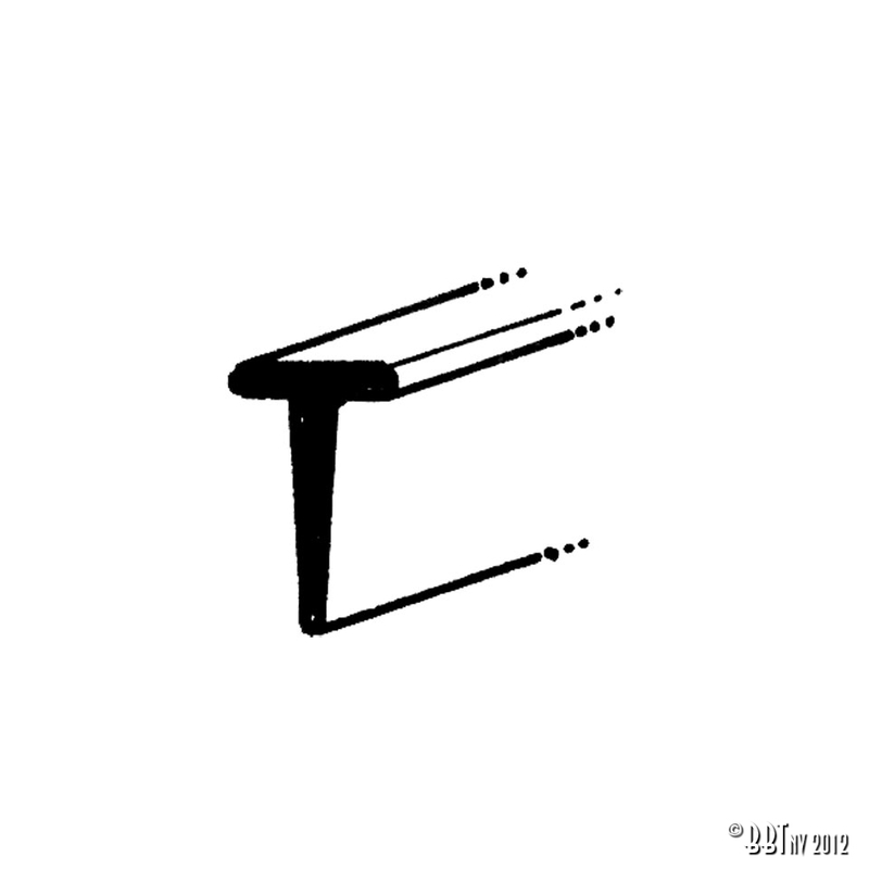 Dichtung Ausstellfenster am Außenseite 113 847 135 (X2)