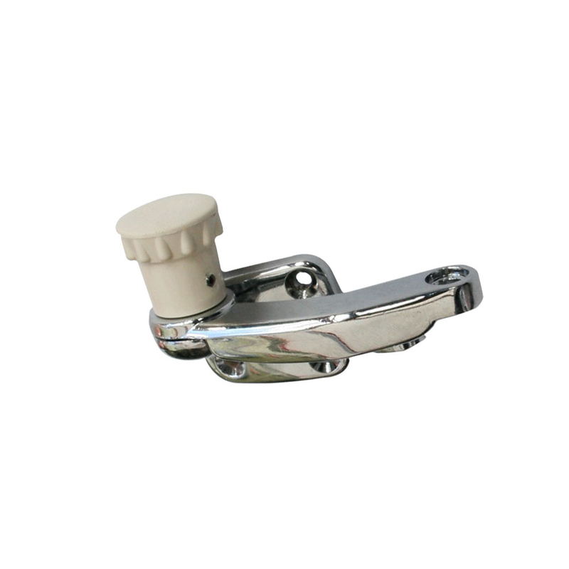 Pop-out window latch, ivory, left 113 847 079