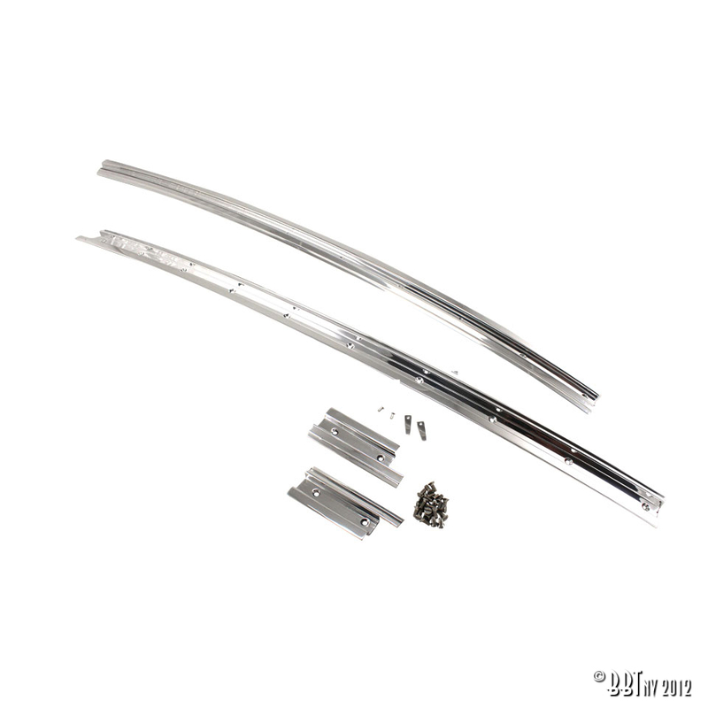 Calhas do teto de abrir, alumínio, conjunto 115 875 705+706+725A+726A+N109801 x14