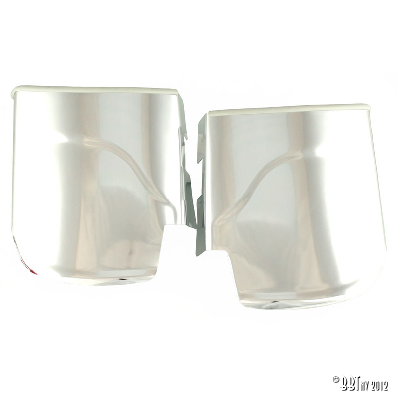 Steinschlagecke, hinten, kurzes Modell, (Aluminium) 000 017 035 , 111 017 321