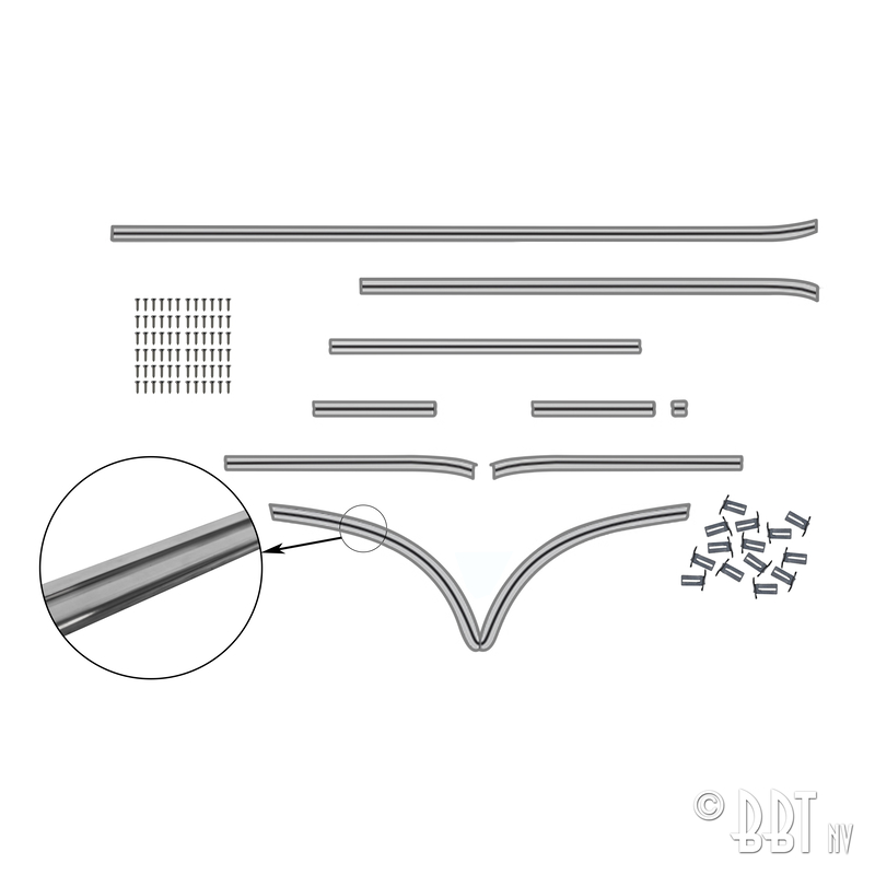 Kit moulures 'Deluxe'(portes latérale droite) 