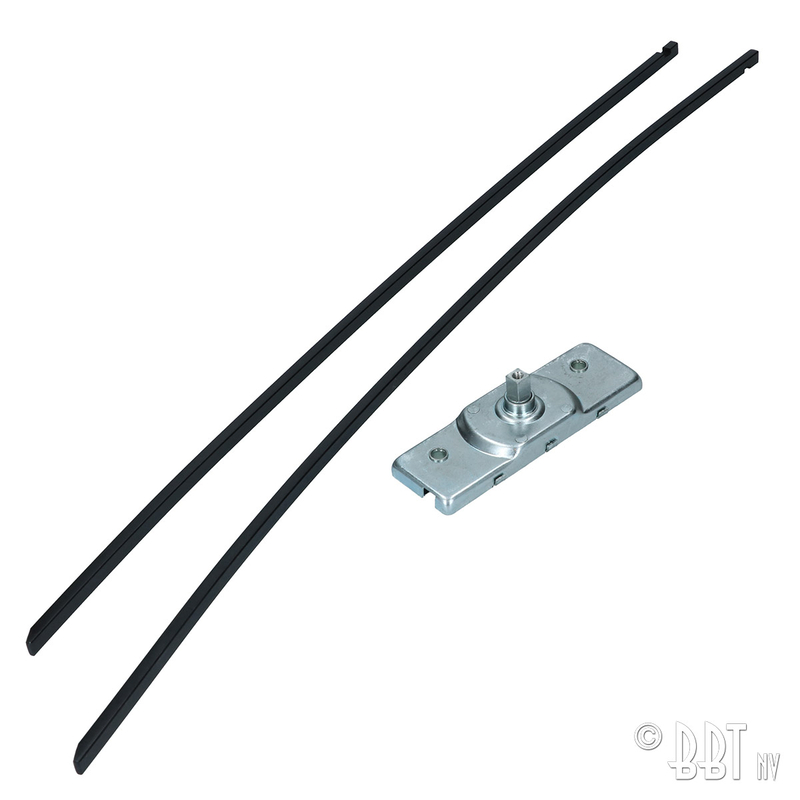 Mécanisme de porte battante avec tiges de verrouillage droit arrière /gauche avant 211 841 705A + 211 841 761A+765A