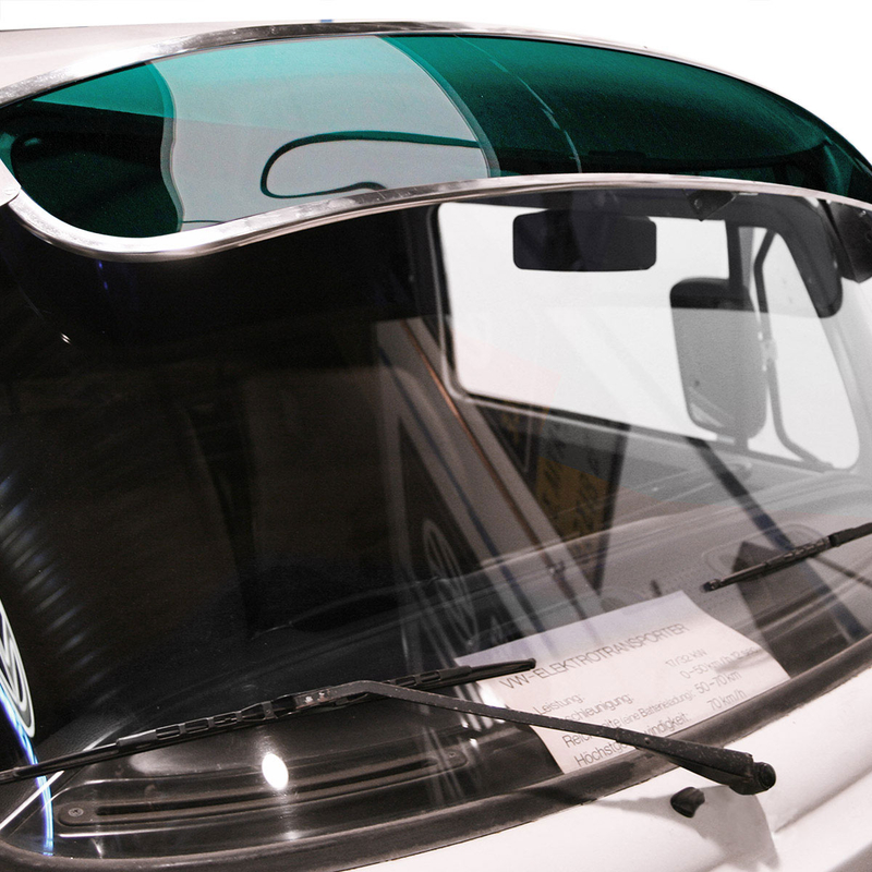Sun visor, green 000 072 415
