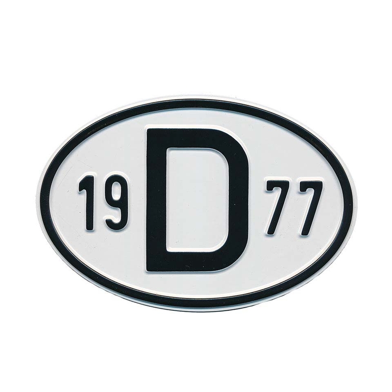 Schild D 1977 