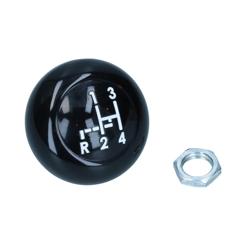 Shift knob 12mm, black 