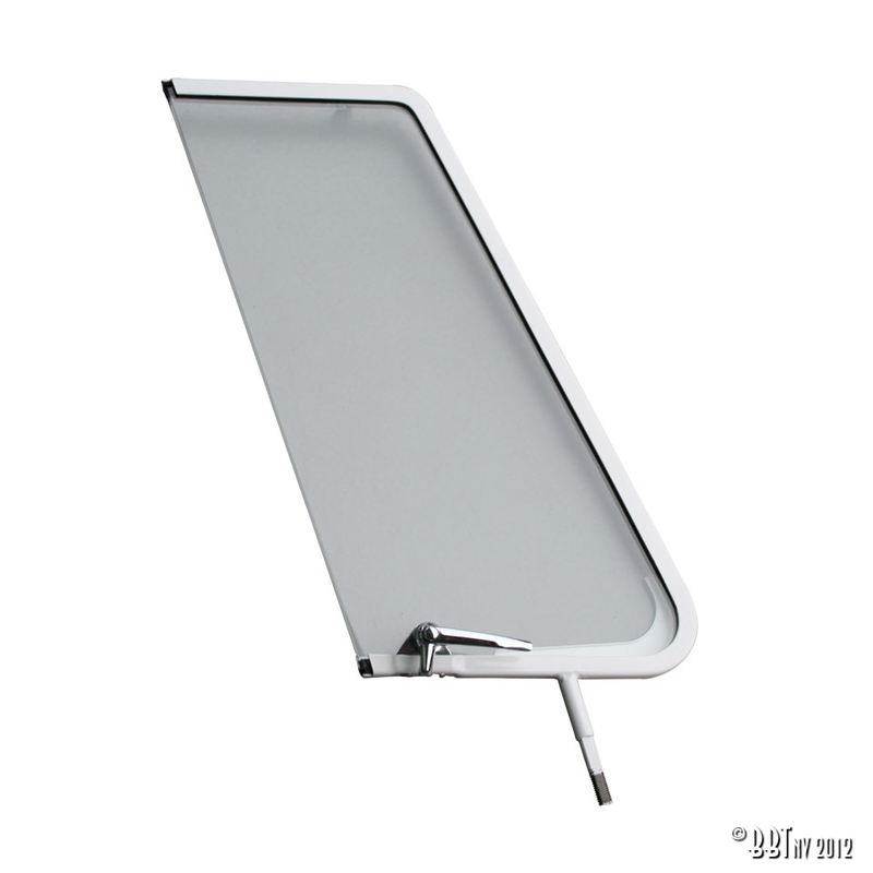 Déflecteur complet avec vitre, blancgauche 211 837 605A