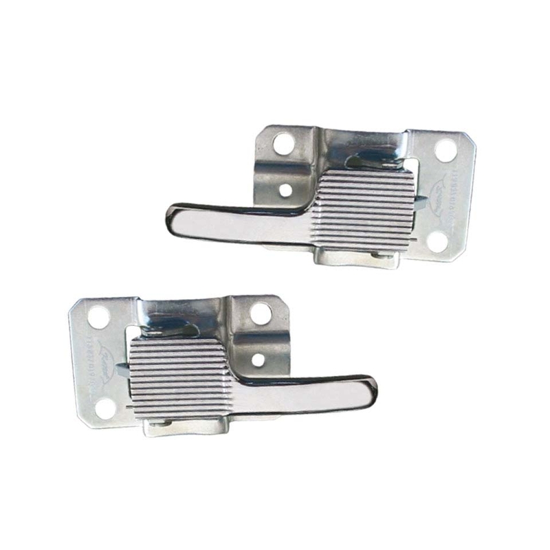 Puxadores das portas, interiores, cromados, par 113 837 019B + 113 837 020B