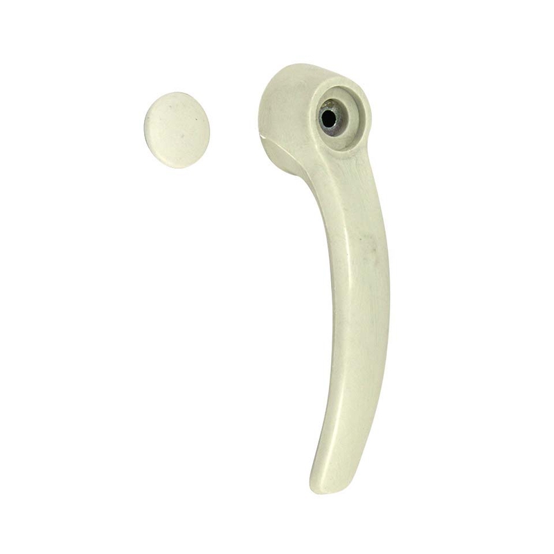 Sliding door handle with cap, silverbeige, each 211 843 642A