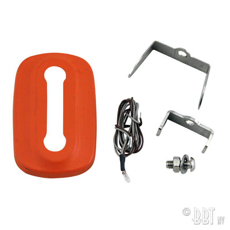 Face avant de cendrier pour jauge d'essence Digitale Dehne, conduite à gauche 