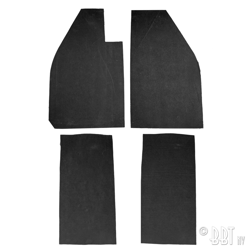 Chassis sound dampening set (4) 113 898 740 , 111 798 000