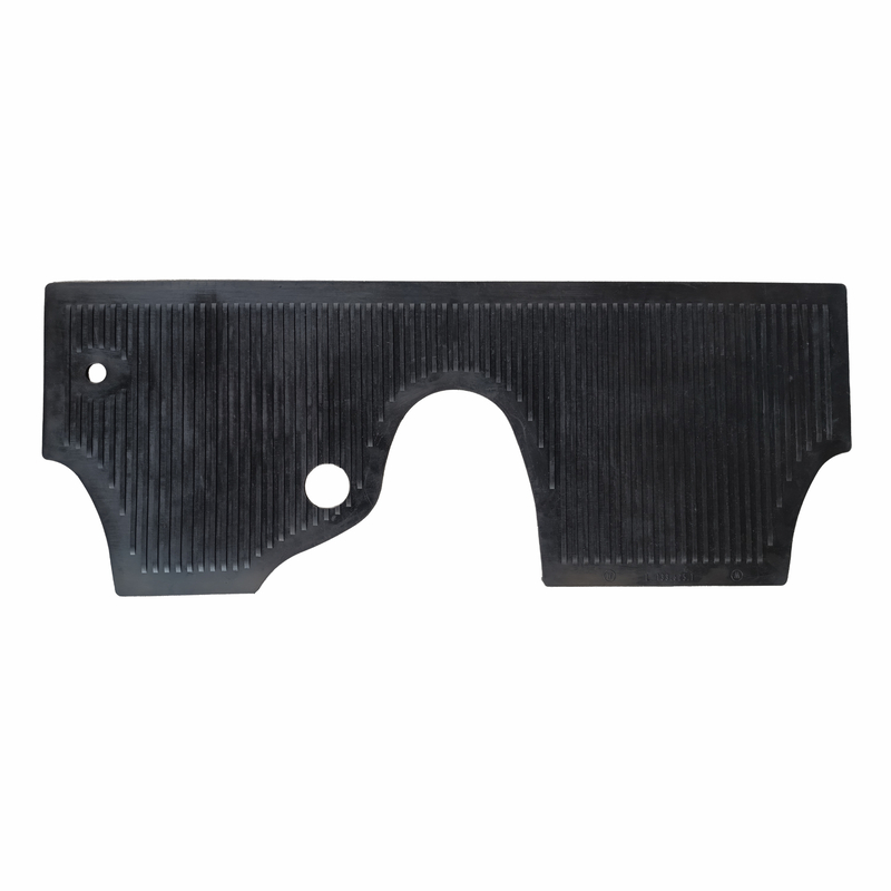 Tapis cloison pédalier caoutchouc, noir 111 863 107