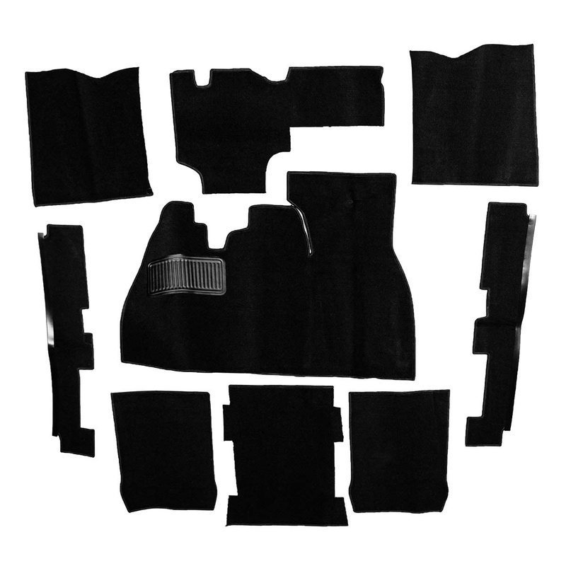 Kit moquette, Cox, noir 