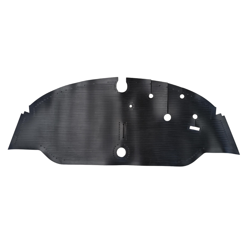 Front rubber floor mat RHD (black) 214 863 711A