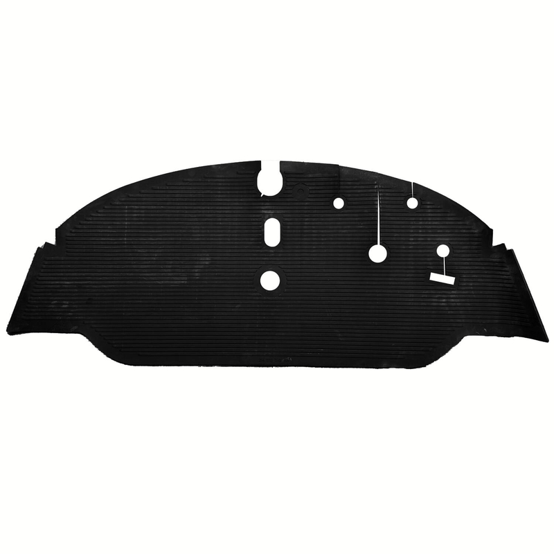 Front rubber floor mat RHD (black) 214 863 711D