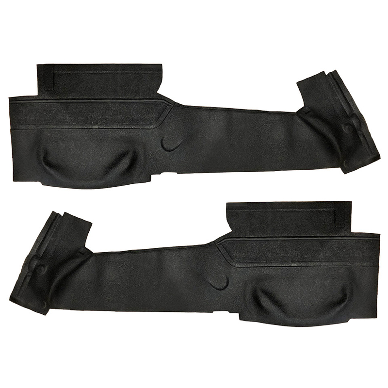 Tapis ctc. support siège passage central (sans panneau de cloison de siège) noir 211 867 765B