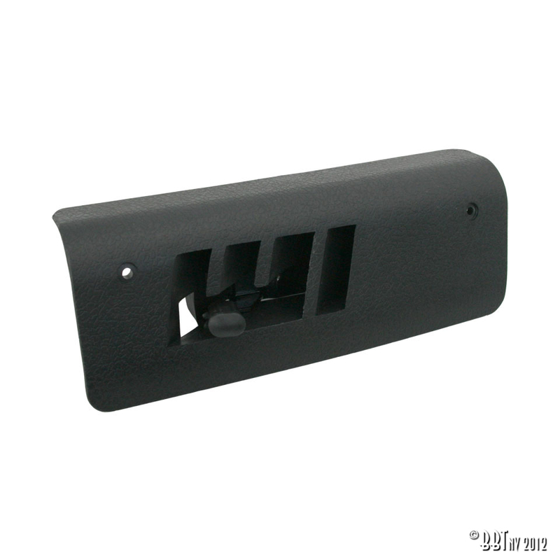 Tampa da saída da sofagem, com aba, sedan, direita 111 819 190B