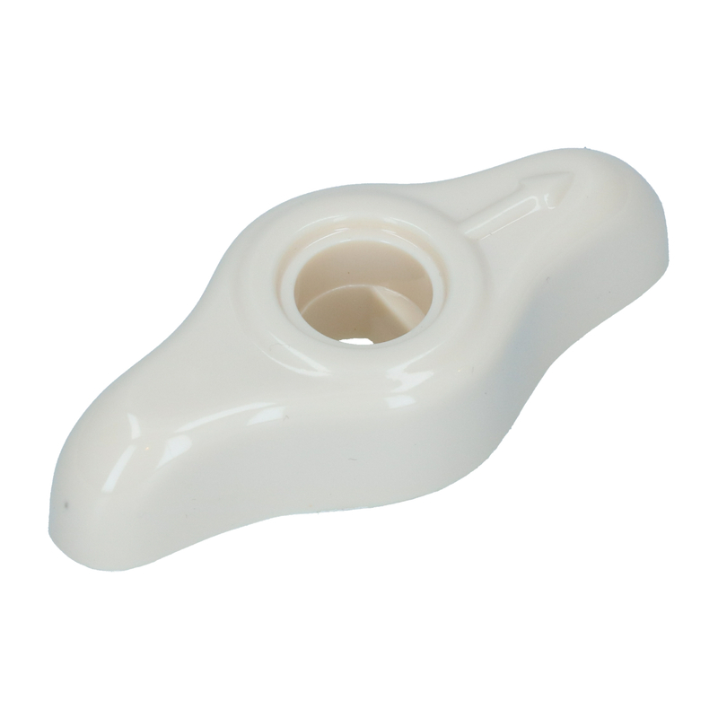 Knob fresh air box distributor flap - ivory 221 817 847